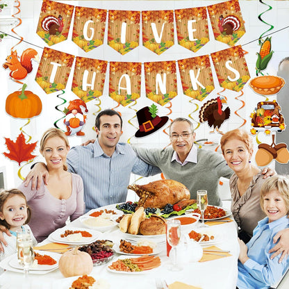 Thanksgiving Dekorationen für festliche Tischdeko & Raumstyling