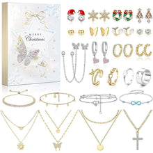 MJARTORIA Schmuck Adventskalender 2024 Damen Mädchen
