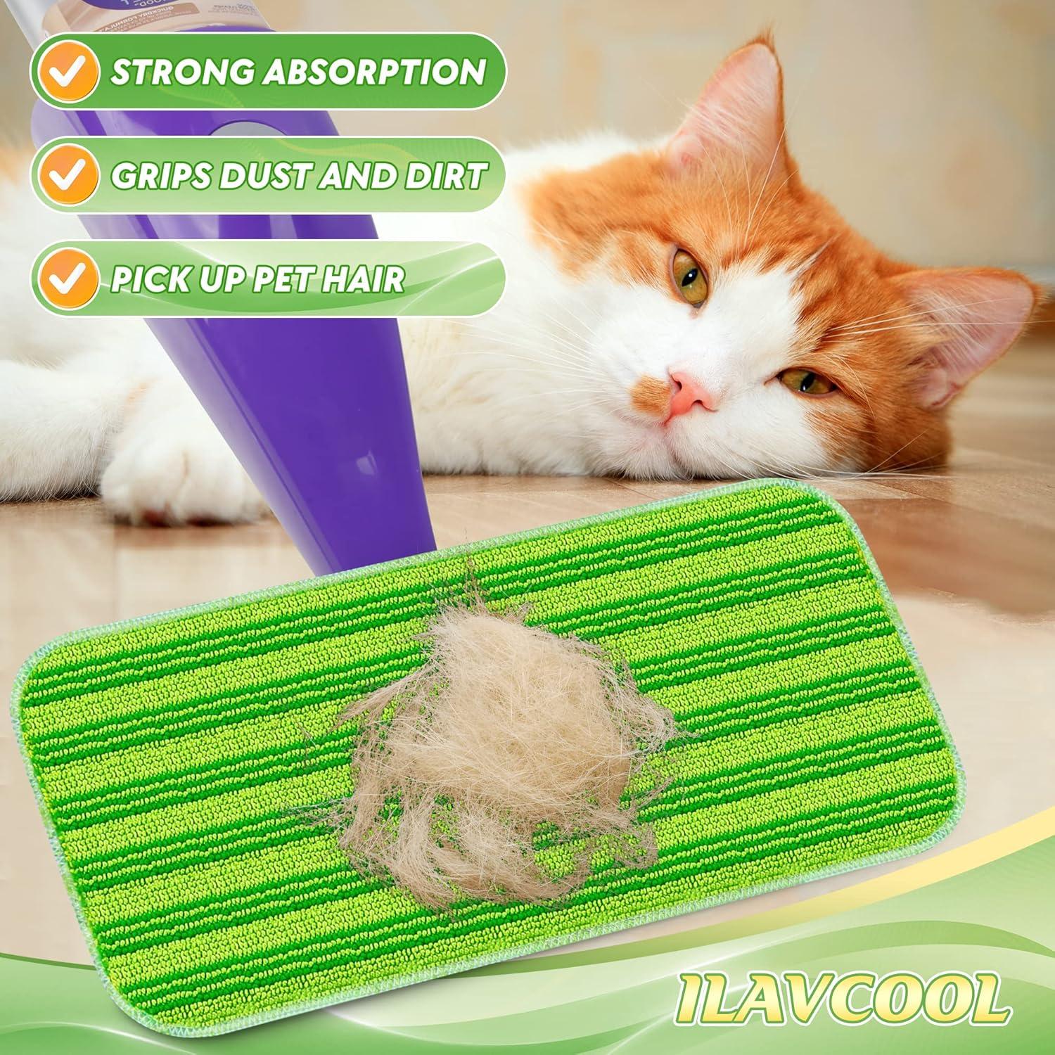 6er Pack Mikrofaser Wischmopp Pads für Swiffer WetJet