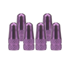 Fahrrad Ventilkappen Staubschutz Violett - Aluminiumlegierung