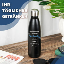 Edelstahl-Trinkflasche 500ml Auslaufsicher Reisefreundlich