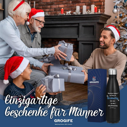 Edelstahl Trinkflasche isoliert BPA-frei 500ml Leakproof