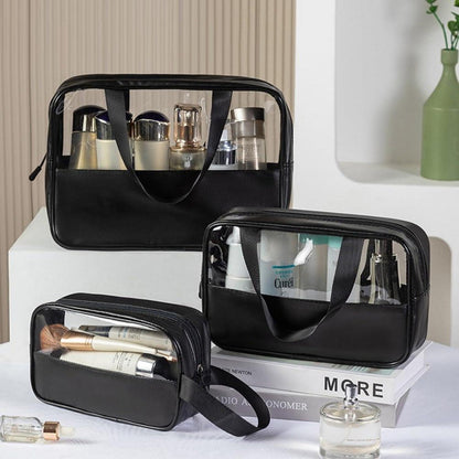 Kosmetiktasche Transparent wasserdicht Organizer Kulturtasche Reise Männer