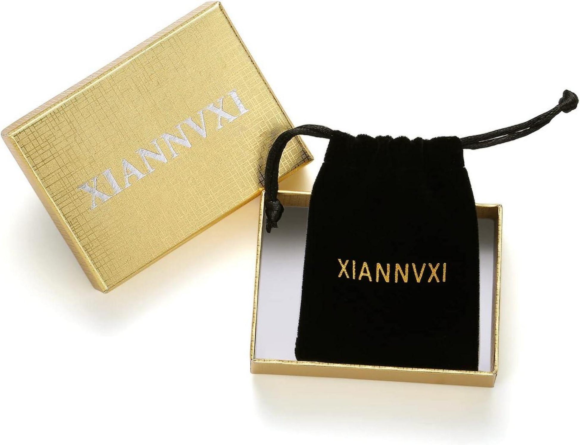 XIANNVXI Kristall Armband Damen Herren Obsidian Naturstein Schmuck