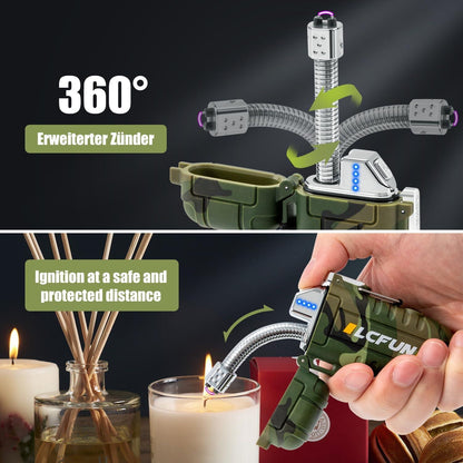 Elektrisches Flexibles Lichtbogen Feuerzeug USB Wiederaufladbar