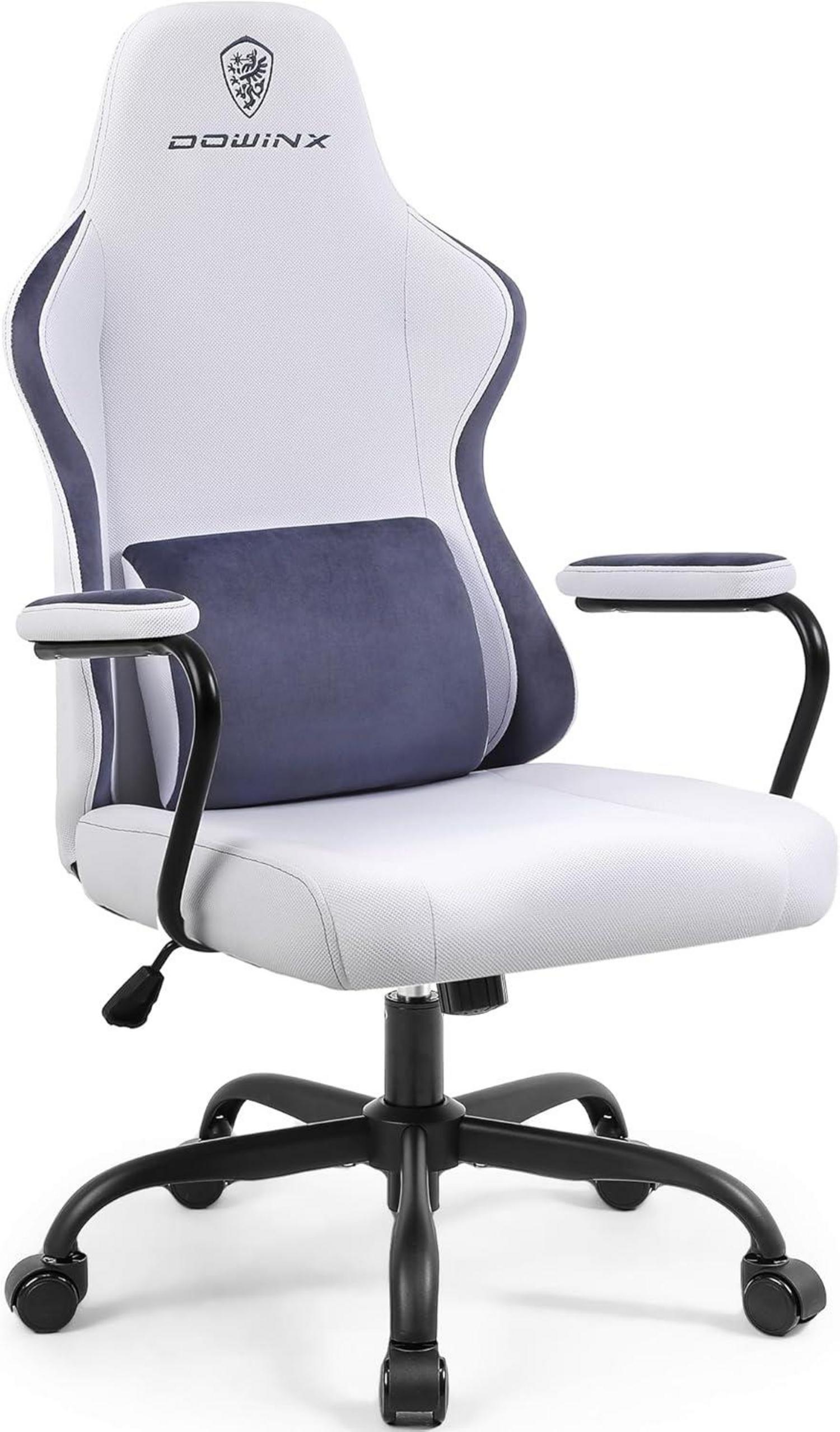 Ergonomischer Gaming Stuhl mit Lendenwirbelstütze für Kinder und