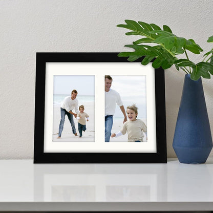 Bilderrahmen für 20x25 cm Foto Doppelter 10x15 Rahmen