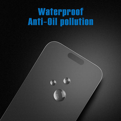 Mothca matt Panzer Schutz Glas iPhone 15 pro Schutzfolie 2.5D Anti-Fingerabdruck