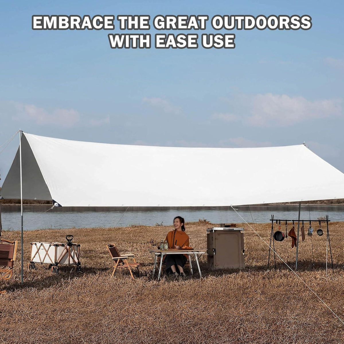 Wasserdichte Abdeckplane 2x3m – 440g/m² PVC Schutzplane