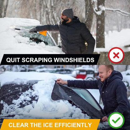 Frontscheibenabdeckung Auto Winter Frostschutz Windschutzscheibe