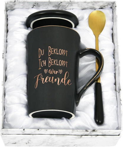 Lustige Marmor Kaffeetasse Geschenkbox