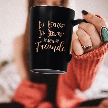 Lustige Marmor Kaffeetasse Geschenkbox