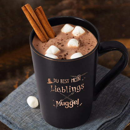 Lustige Geschenk Tasse Spruch Lieblings Muggel Weihnachten 400ml