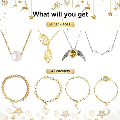 Adventskalender 2026 Frauen Schmuck Weihnachtskalender Damen