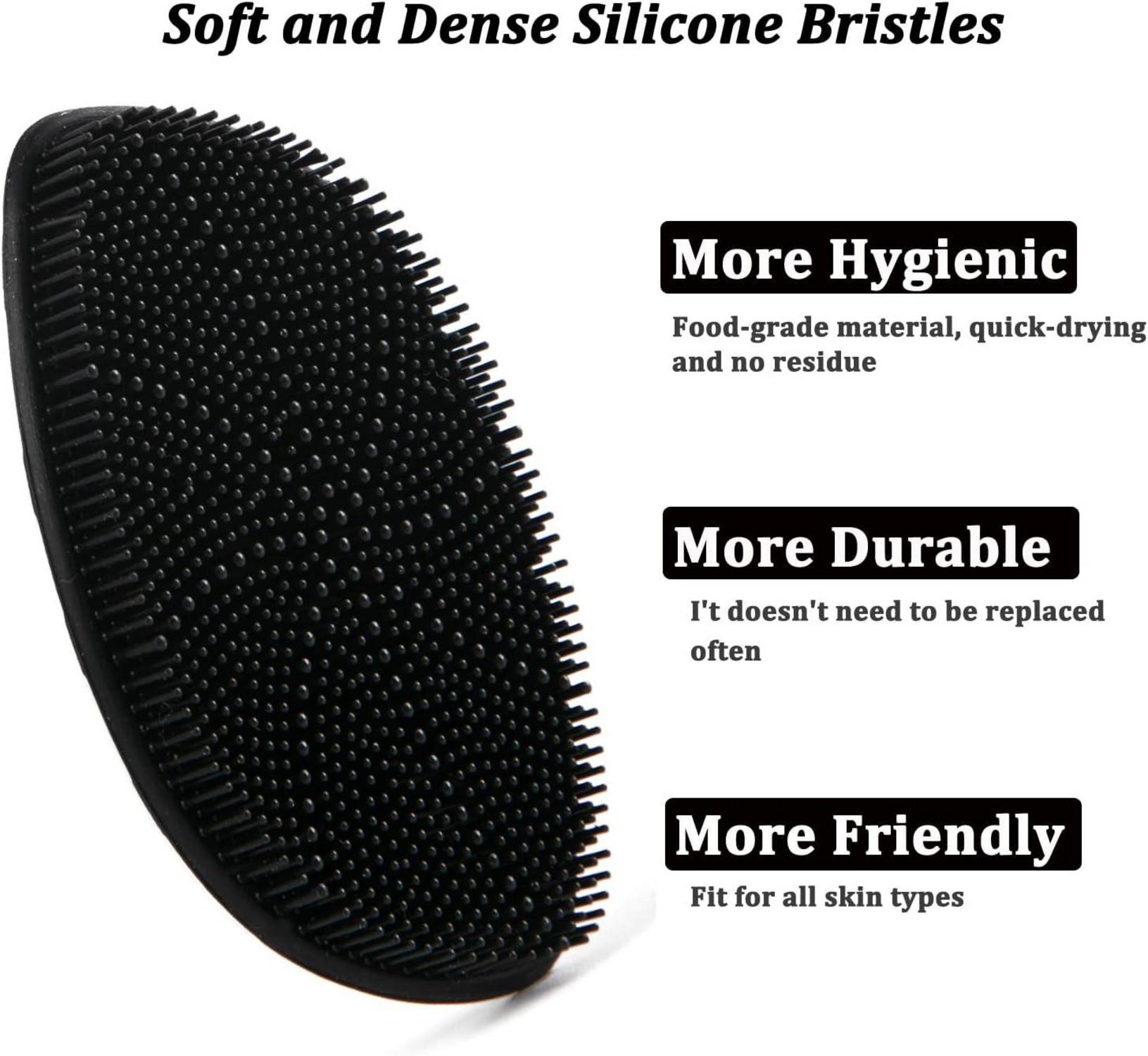 Silikon Gesichtsreiniger Bürste Peeling Massage Pad für