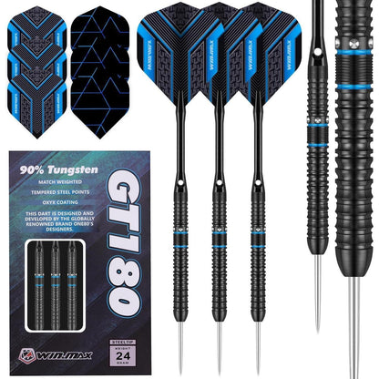 Professionelle Dartpfeile 90% Tungsten Metallspitze 3 Stück
