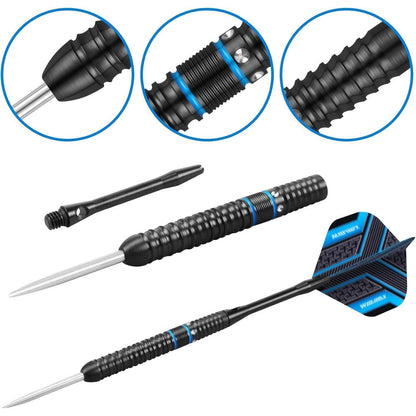 Professionelle Dartpfeile 90% Tungsten Metallspitze 3 Stück