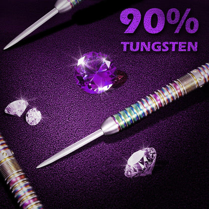 WIN.MAX 90% Tungsten Dartpfeile 3 Stück 16-28g Metallspitze