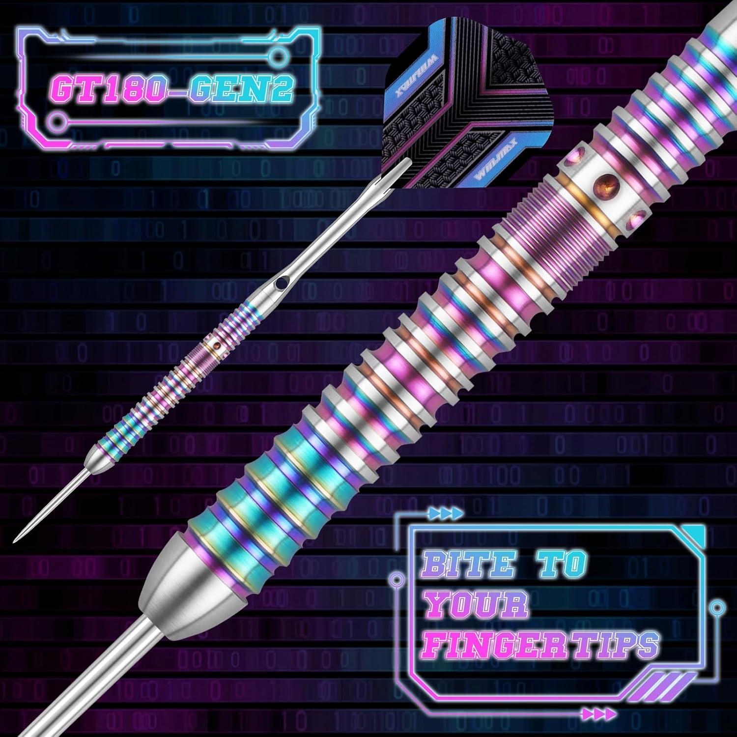 Professionelle Dartpfeile 90% Tungsten Metallspitze 16-28g