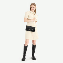 Miss Lulu Damen Clutch Abendtasche Kettentasche Hochzeit