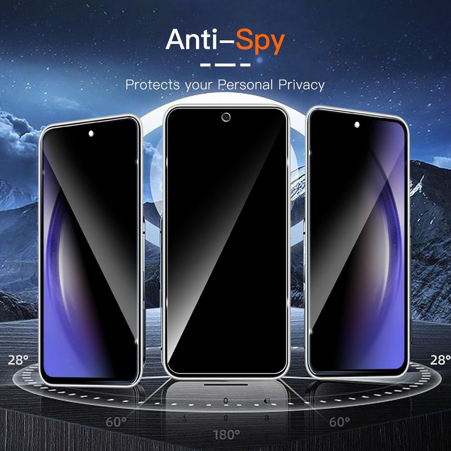 Samsung Galaxy A54 5G Sichtschutzfolie + Panzerglas Set