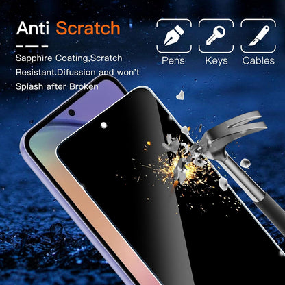 Sichtschutz Schutzfolie Samsung Galaxy A54 5G Panzerglas 2x Kamera Panzer 9H