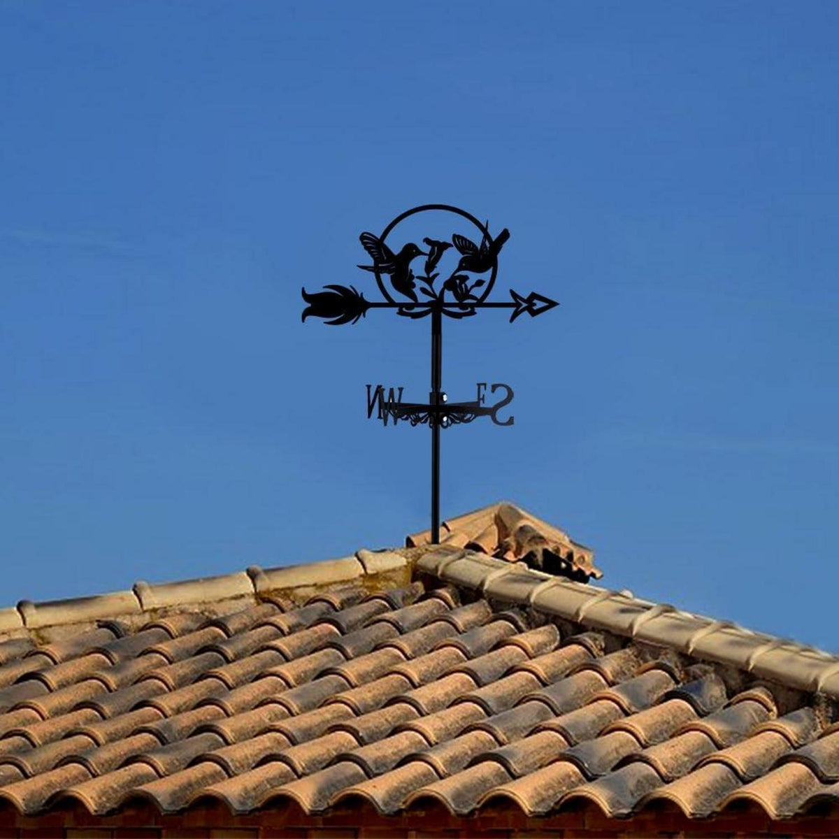 Kolibri Wetterhahn – Windfahne für Garten & Dach