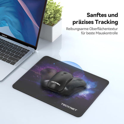 Mauspad Gaming 28x21cm Wasserdicht Rutschfest Gummi PC Büro Arbeit Studium