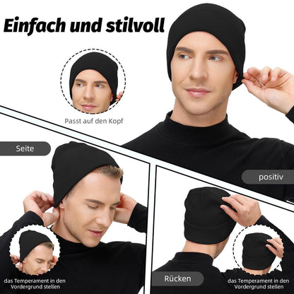 Strickmütze Unisex Einheitsgröße fluoreszierendes Grün