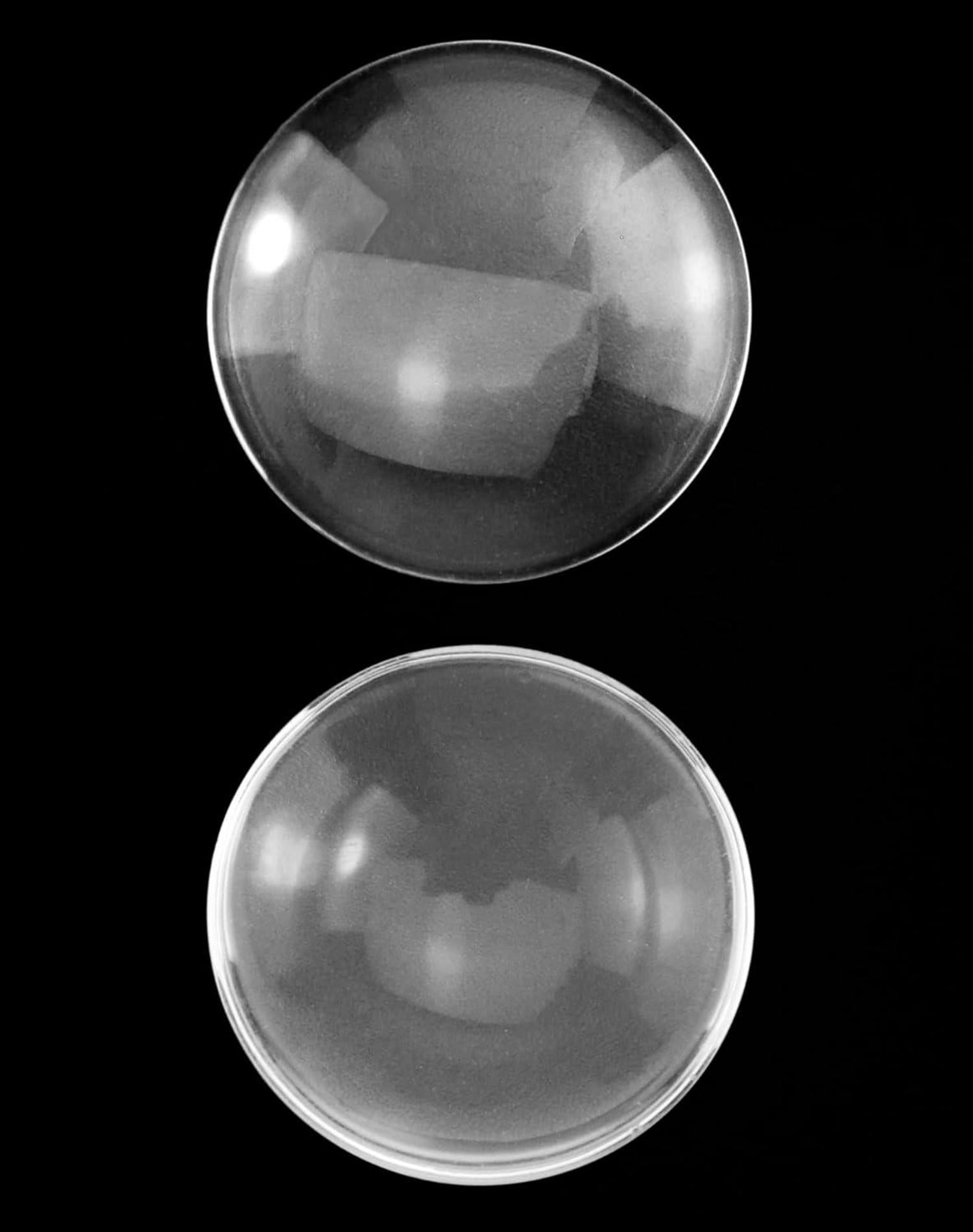 180er Set Glas Cabochon Magnete selbstklebend 25mm Basteln Kühlschrank