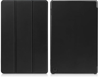 HoYiXi Fire HD 10 & 10 Plus 2023 Slim Leder Schutzhülle - Schwarz