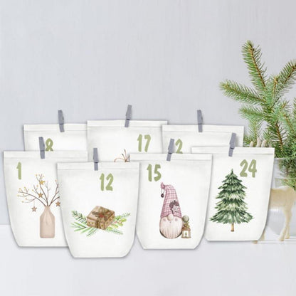 Adventskalender zum Befüllen 24 Weihnachtskalender