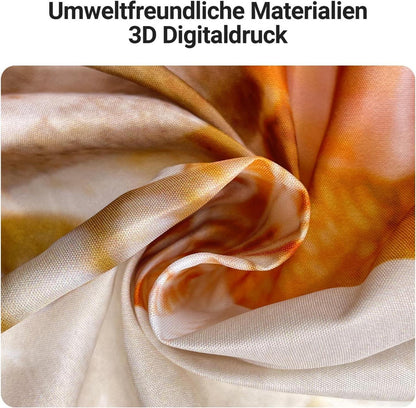 Duschvorhang 240x180cm Sea Blue, beschwerter Saum, wasserabweisend, waschbar, mit Ösen und 16 Duschvorhangringe