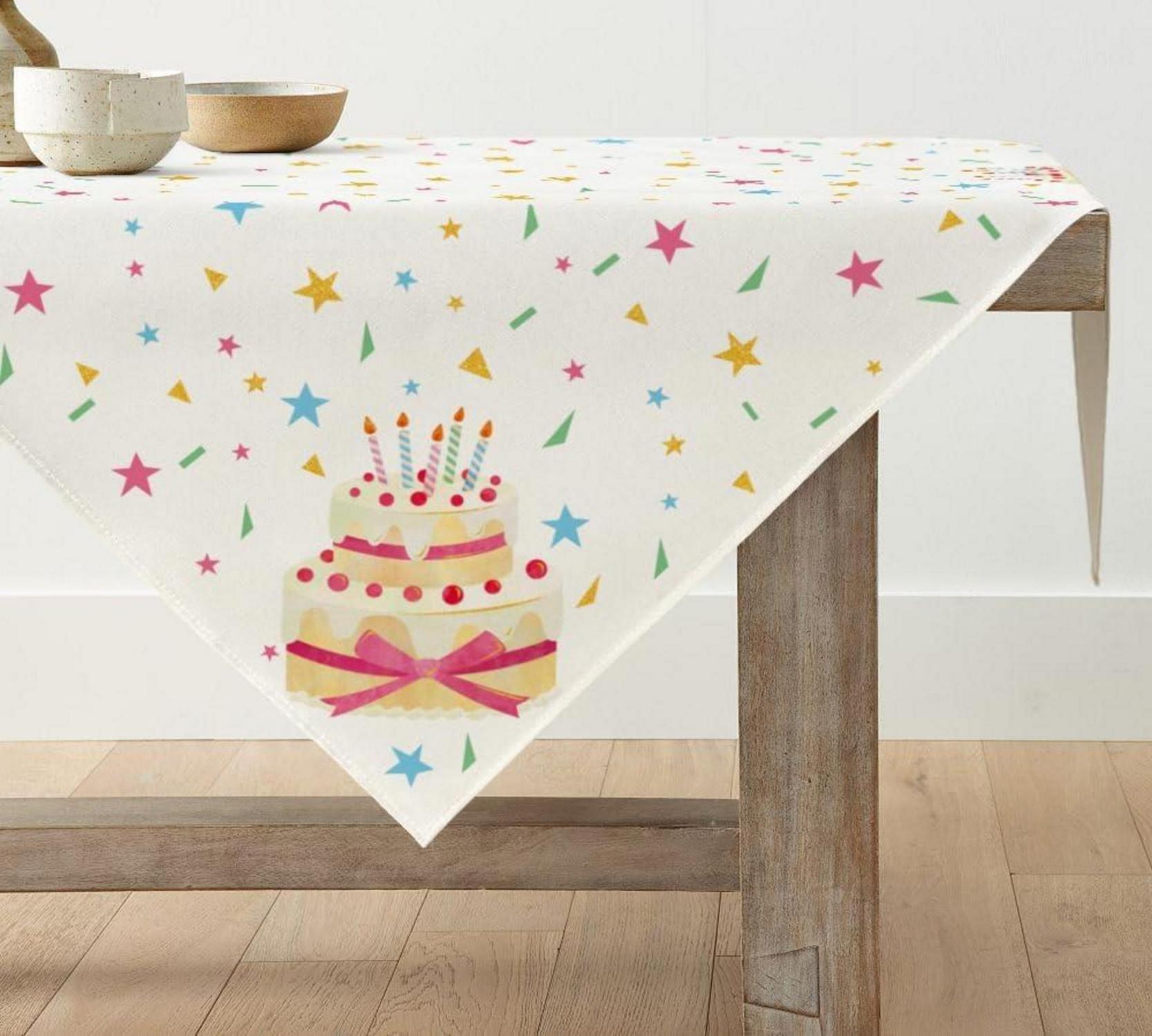 Artoid Mode Kuchen Tischdecke Herbst Dekoration 85x85 cm