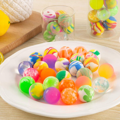 50 Stück Kinder Flummis 25mm Springball Bunte Gummibälle Hüpfbälle