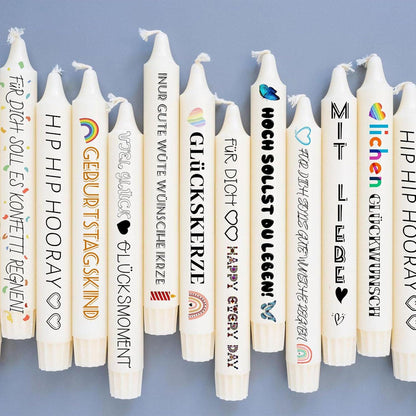 Wasserschiebefolie Kerzentattoos 200+ Muster DIY Geschenk