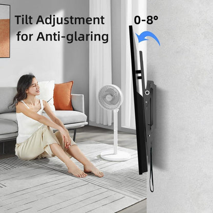 Neigbare TV Wandhalterung 37-82 Zoll VESA 600x400