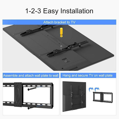 Neigbare TV Wandhalterung 37-82 Zoll VESA 600x400