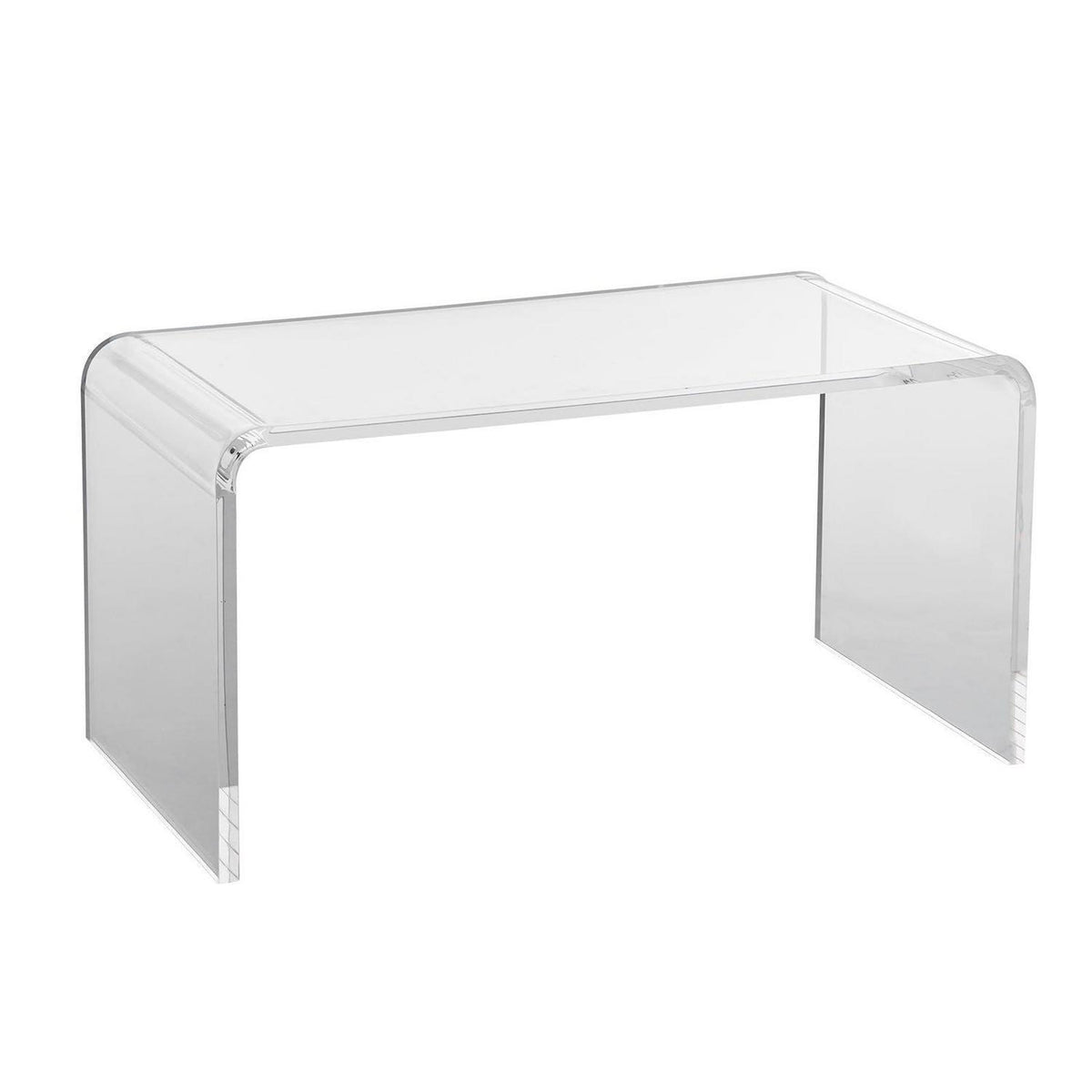 Transparenter Acryl Beistelltisch – Moderner Couchtisch für Wohnzimmer