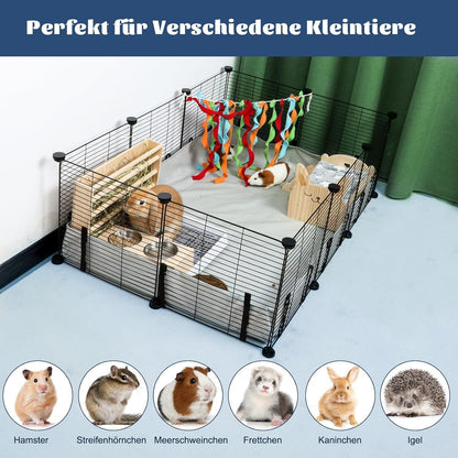 Wasserdicht Meerschweinchen Käfig Liner Oxford-Stoff 91x60cm Grau