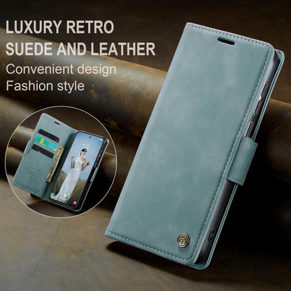 Samsung Galaxy S20 Handyhülle Leder Flip Case RFID Schutzhülle Blau