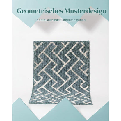 Schmutzfangmatte rutschfest 120x180 cm – Lake Blue