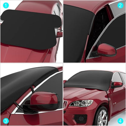 Frontscheibenabdeckung Auto Winter Schnee Schutz 175x120cm