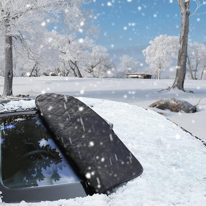 Windschutzscheibe Schneeabdeckung 4-Schicht-Schutz UV Frost Wischer