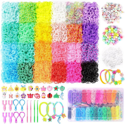 Loom Bänder Set 12200+ für Armbänder Charms Aufbewahrungsbox