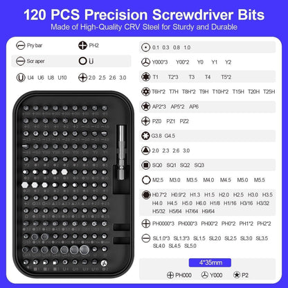 Präzisions-Schraubendreher-Set 150-in-1 für Elektronik & Computer