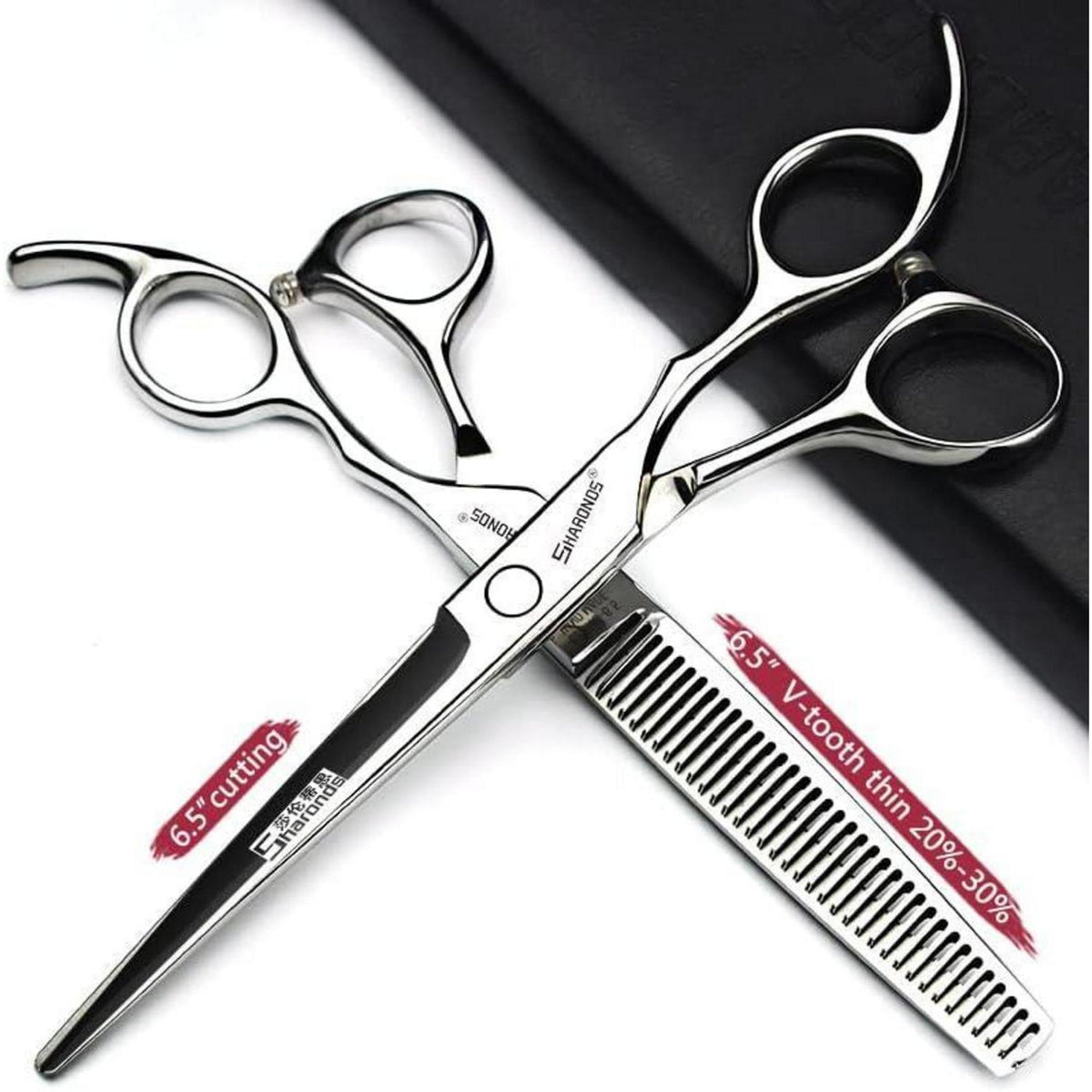 Professionelles Haarschneideset 6.5/7/7.5 Zoll mit Friseurschere