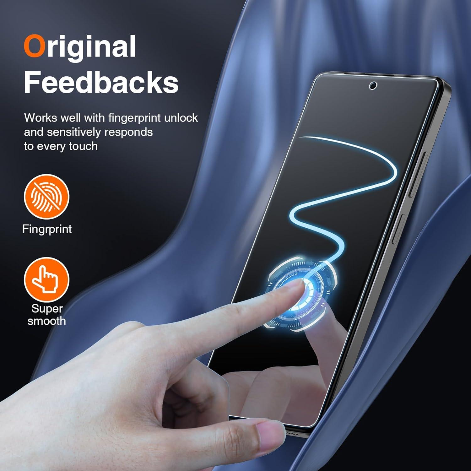 Schutzfolie für Xiaomi Redmi Note 12 Pro/12 Pro+ 5G Panzer Schutzglas 9H Härte HD Display Transparent