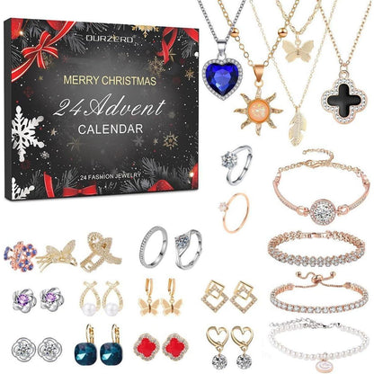 Adventskalender für Frauen 2026 Schmuck Weihnachten Charms
