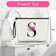 Aucuu Kosmetiktasche Damen Leinwand Make-up Groß Kapazität